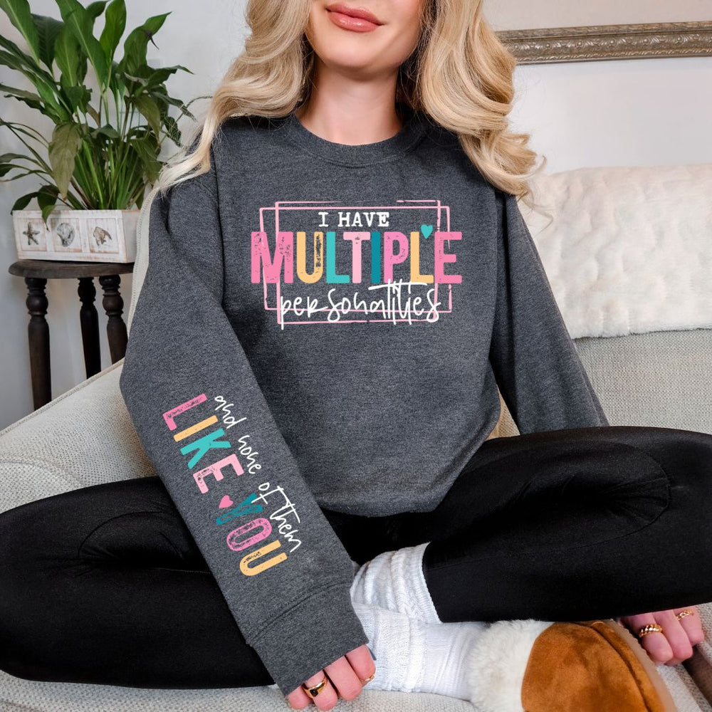 
                      
                        PREORDER: Multiple Personalities Sweatshirt in Three Colors
                      
                    