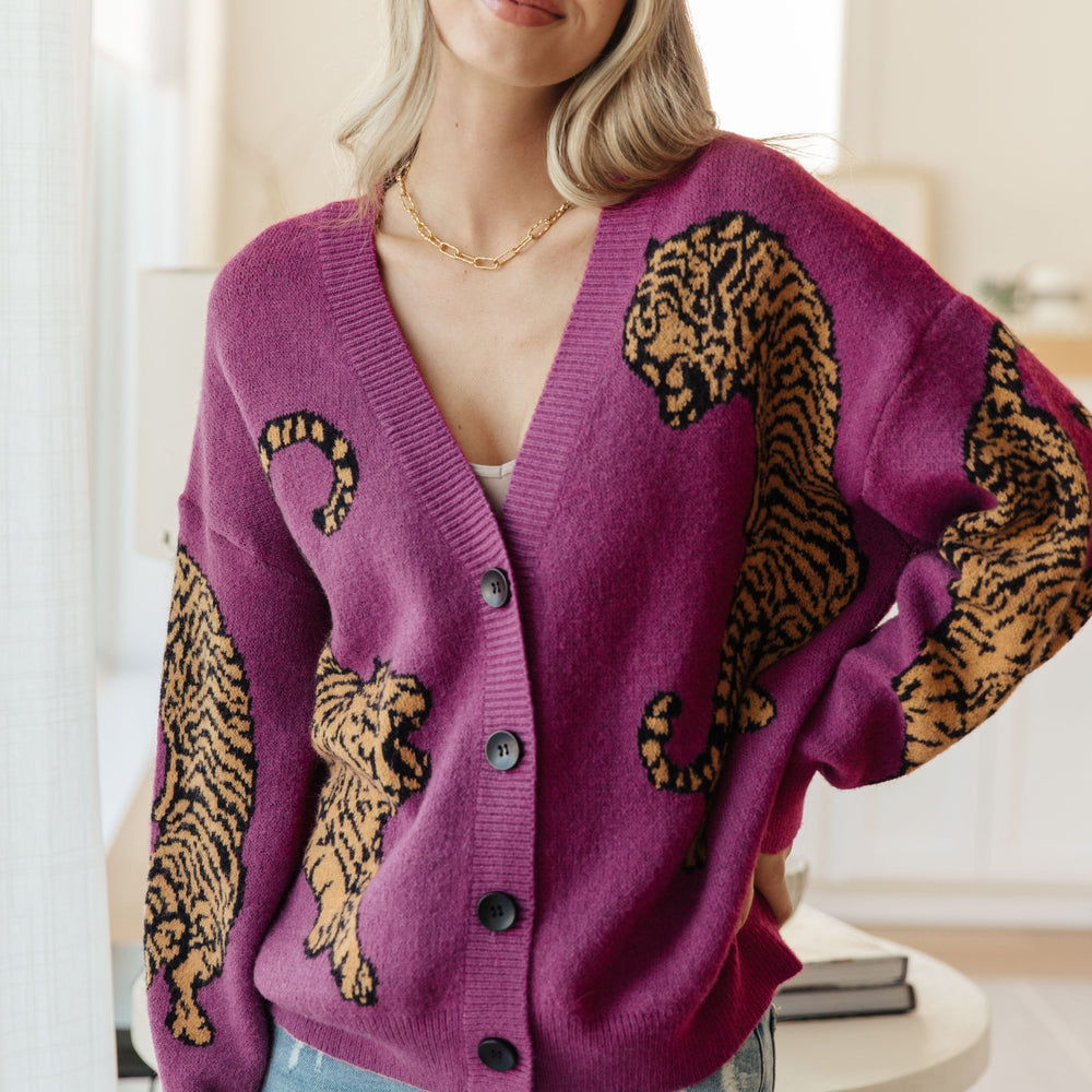 
                      
                        On the Prowl Tiger Cardigan
                      
                    