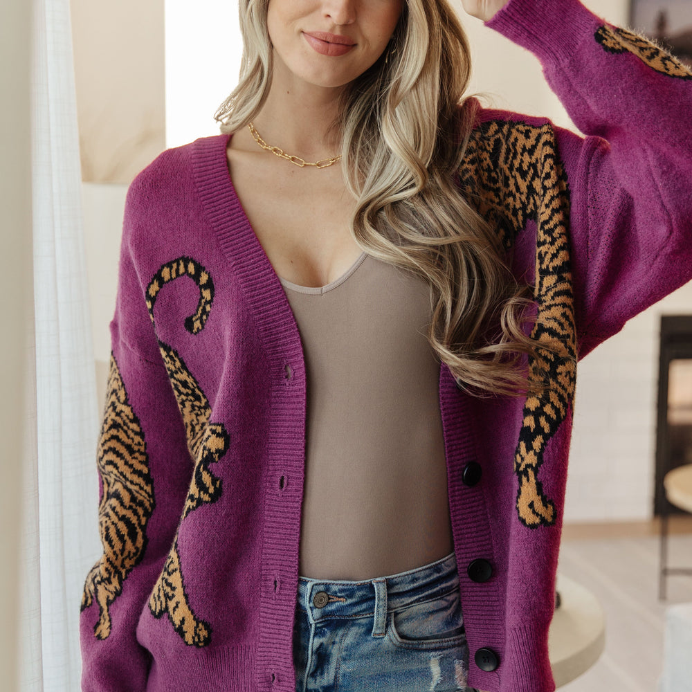 
                      
                        On the Prowl Tiger Cardigan
                      
                    