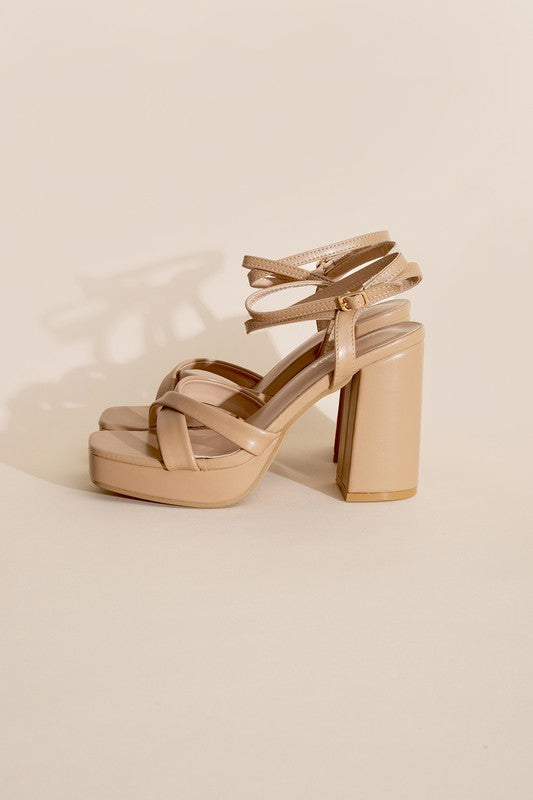 Mischa Chunky Block Heel Sandal