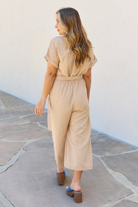 Jayme Collared Jumpsuit