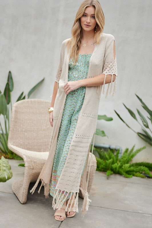 Lori Fringe Cardigan