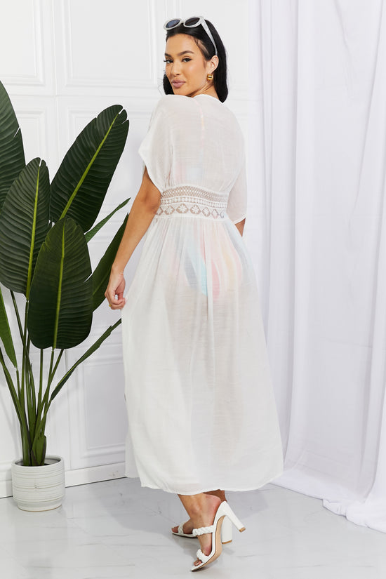 Load image into Gallery viewer, Sun Goddess Tied Maxi Cover-Up
