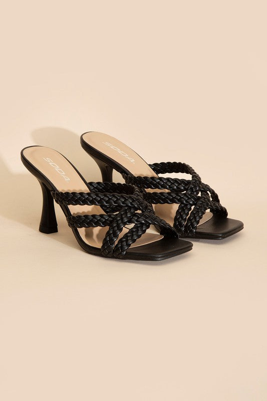 Bolen Braided Heeled Sandal