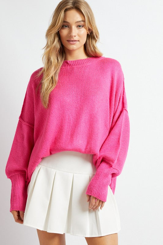 
                      
                        Rosie Boat Neck Oversized Sweater - Plus
                      
                    